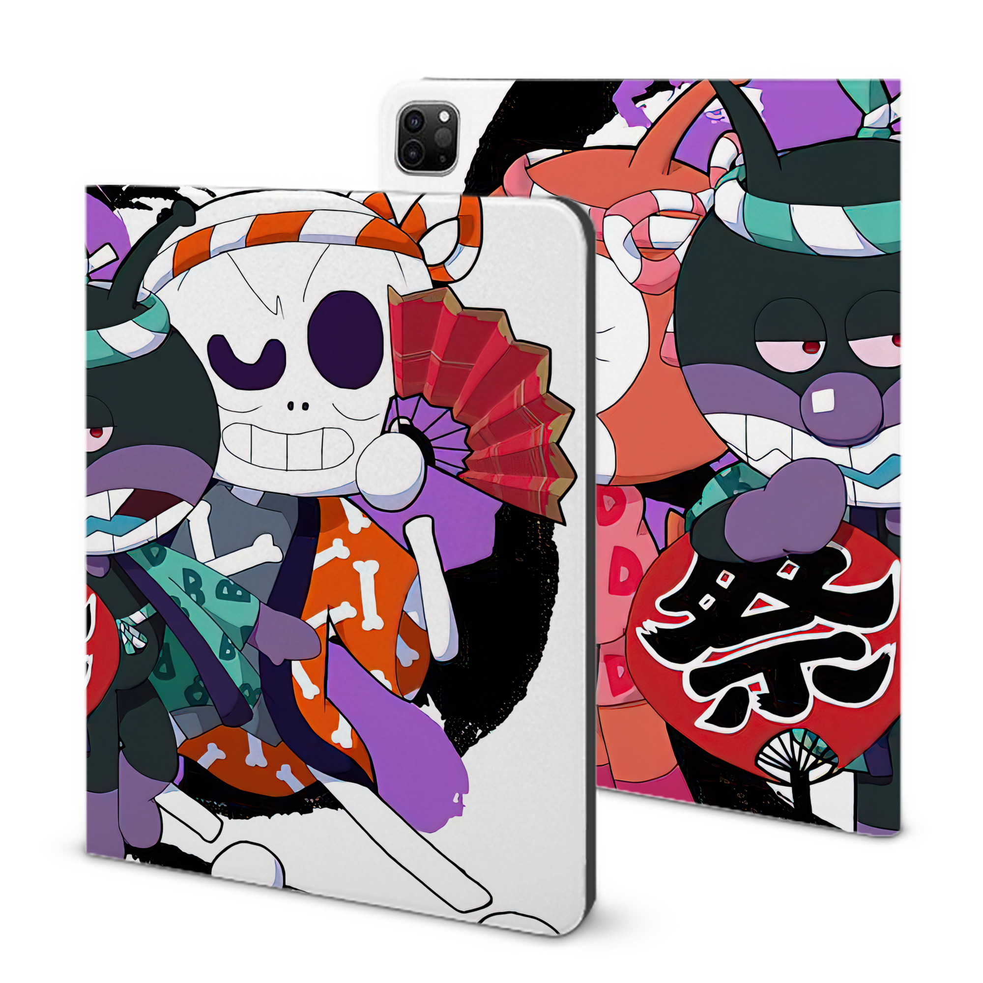 （画像用） アンパンマン Anpanman IPad ケース ブック型 PUレザー TPU 耐衝撃 軽量 薄型 ペン収納なし 全面保護 IPad 各モデル対応